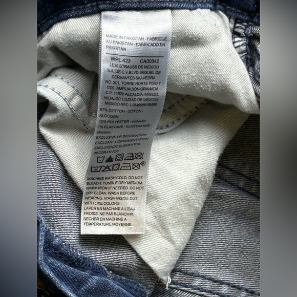 Signature by Levi Strauss & Co. Youth Skinny Jeans – Size 16 Regular - Picture 5 of 7